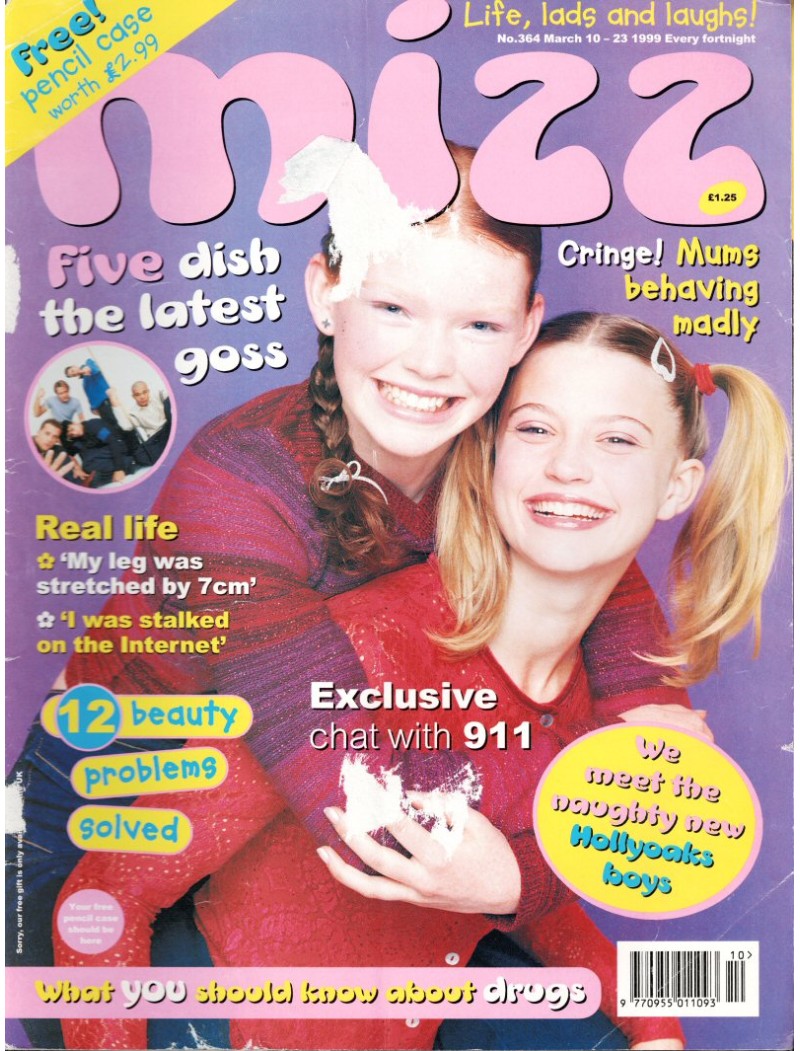 Mizz Magazine 364 - 10th March 1999 Mizz Magazine 364 - 10th March 1999