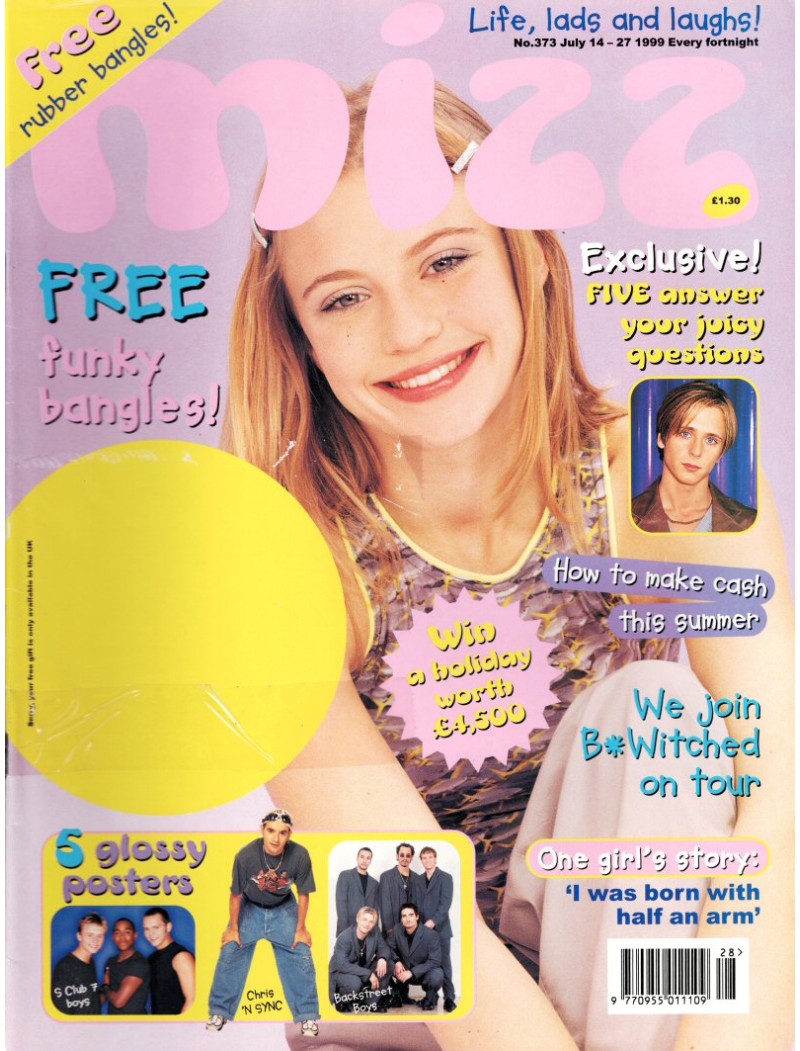 Mizz Magazine 373 - 14th July 1999 Mizz Magazine 373 - 14th July 1999