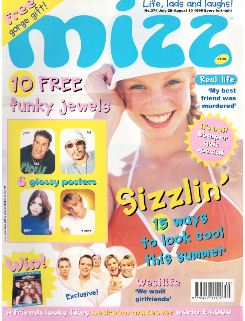 Mizz Magazine 374 - 28th July 1999 Mizz Magazine 374 - 28th July 1999