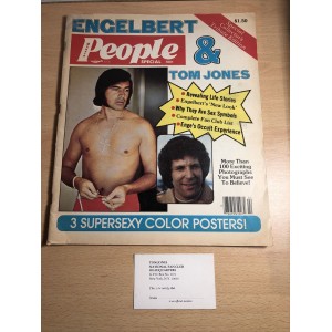 Modern People Special Magazine 1978 - Tom Jones & Englebert Humperdinck