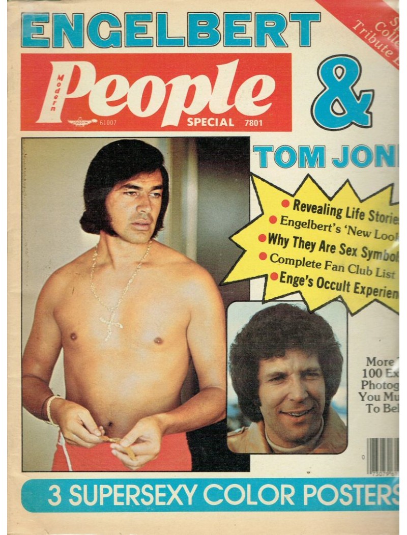 Modern People Special Magazine 1978 - Tom Jones & Englebert Humperdinck