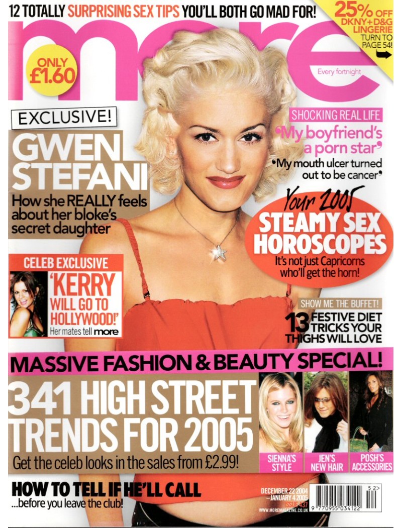 More Magazine - 437 - 22nd December 2004 More Magazine - 437 - 22nd December 2004