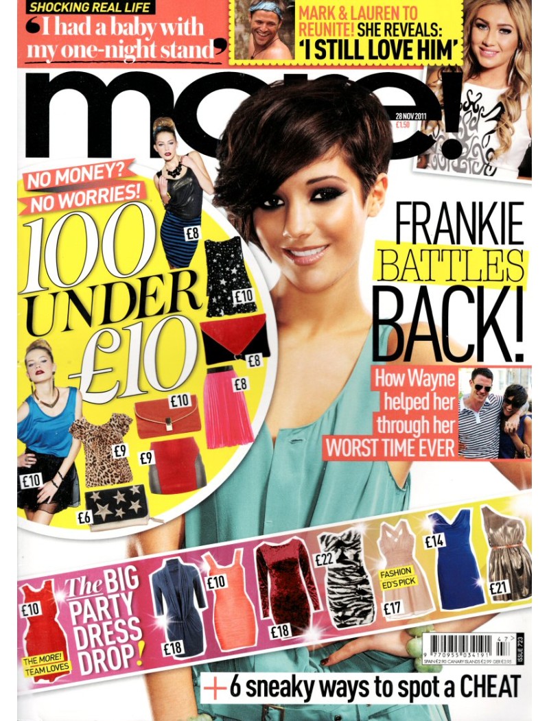 More Magazine - 723 - 28th November 2011 More Magazine - 723 - 28th November 2011