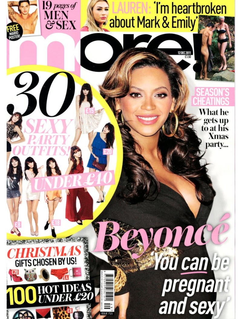 More Magazine - 725 - 12th December 2011 More Magazine - 725 - 12th December 2011