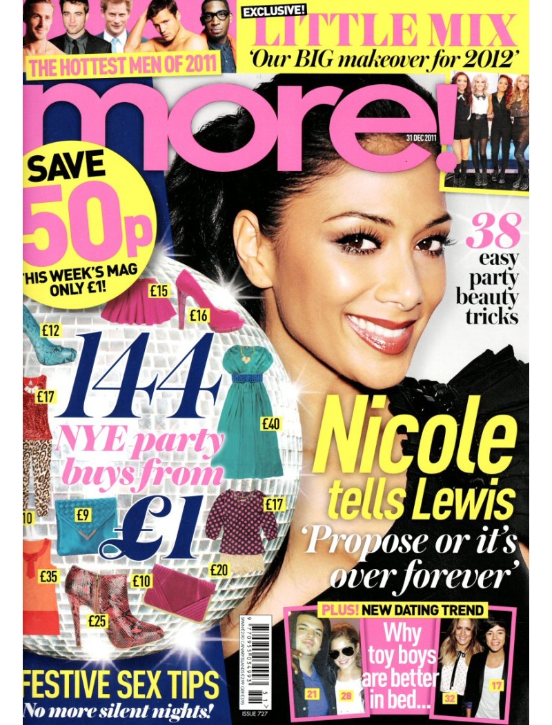 More Magazine - 727 - 31st December 2011 More Magazine - 727 - 31st December 2011
