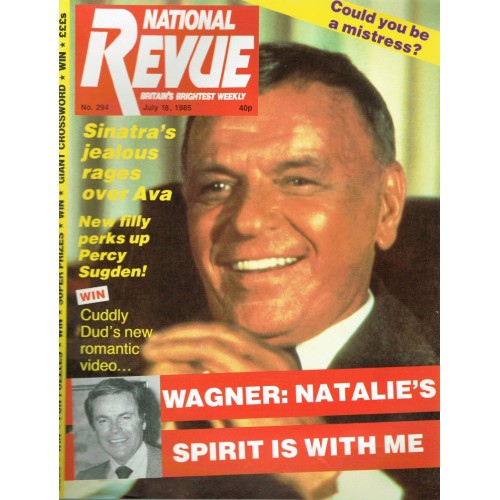 National Revue - Issue 294 - 18/07/85 Frank Sinatra