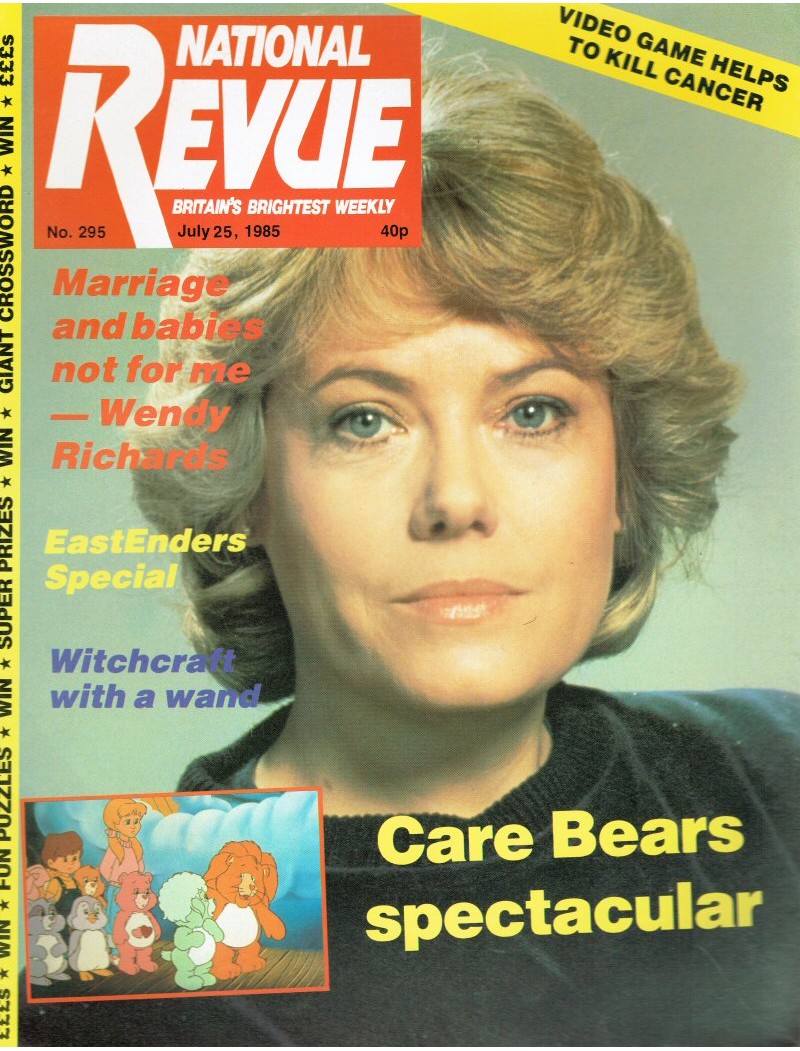 National Revue - Issue 295 - 25/07/85 Wendy Richard National Revue - Issue 295 - 25/07/85 Wendy Richard