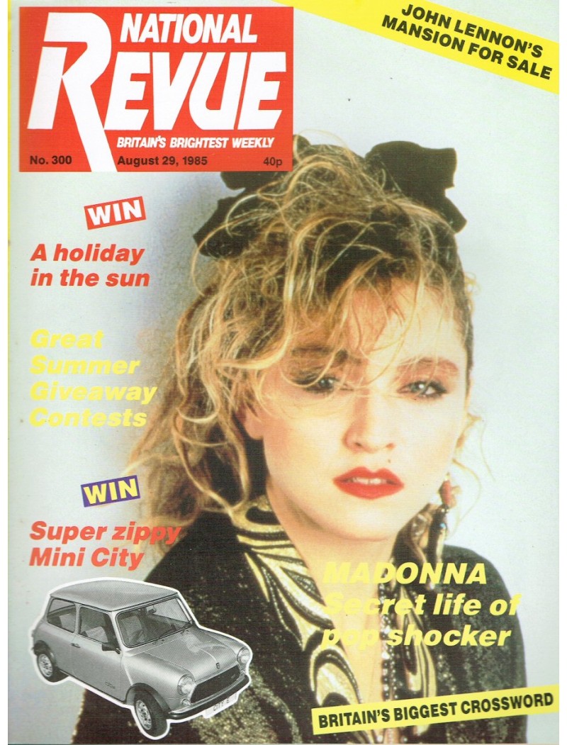 National Revue - Issue 300 - 29/08/85 Madonna National Revue - Issue 300 - 29/08/85 Madonna
