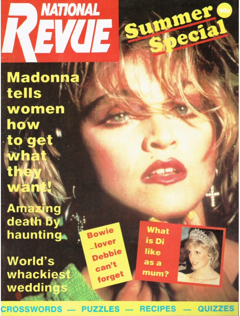 National Revue - Summer Special Issue - 1985 Madonna National Revue - Summer Special Issue - 1985 Madonna