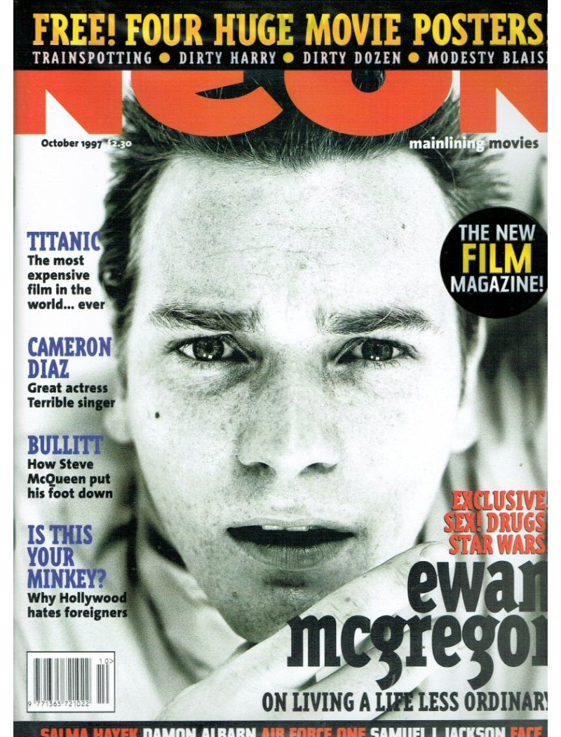 Neon Magazine - 10 - Issue 10 - October 1997 + 4 giant movie posters
