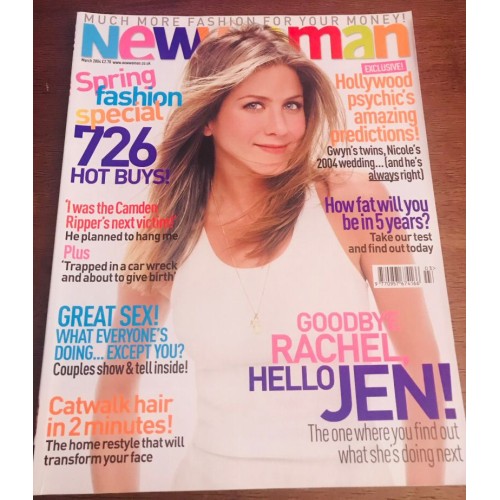 New Woman Magazine 2004 03/04 Jennifer Aniston