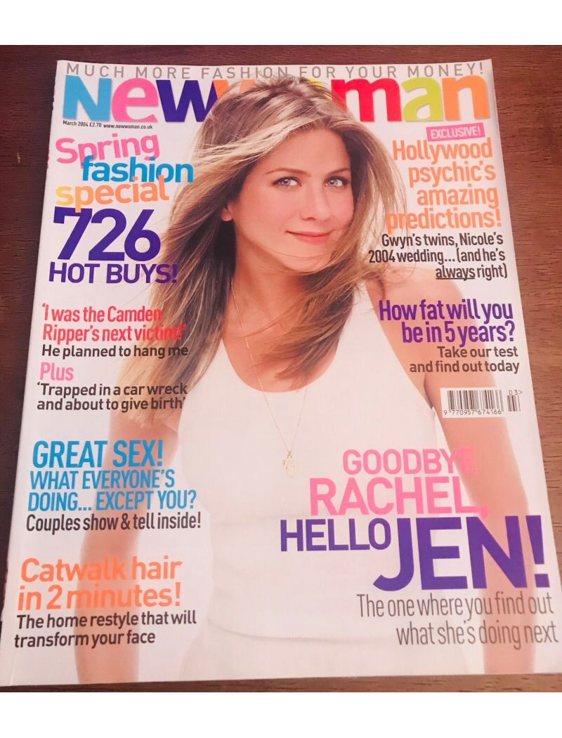 New Woman Magazine March 2004 Jennifer Aniston New Woman Magazine March 2004 Jennifer Aniston