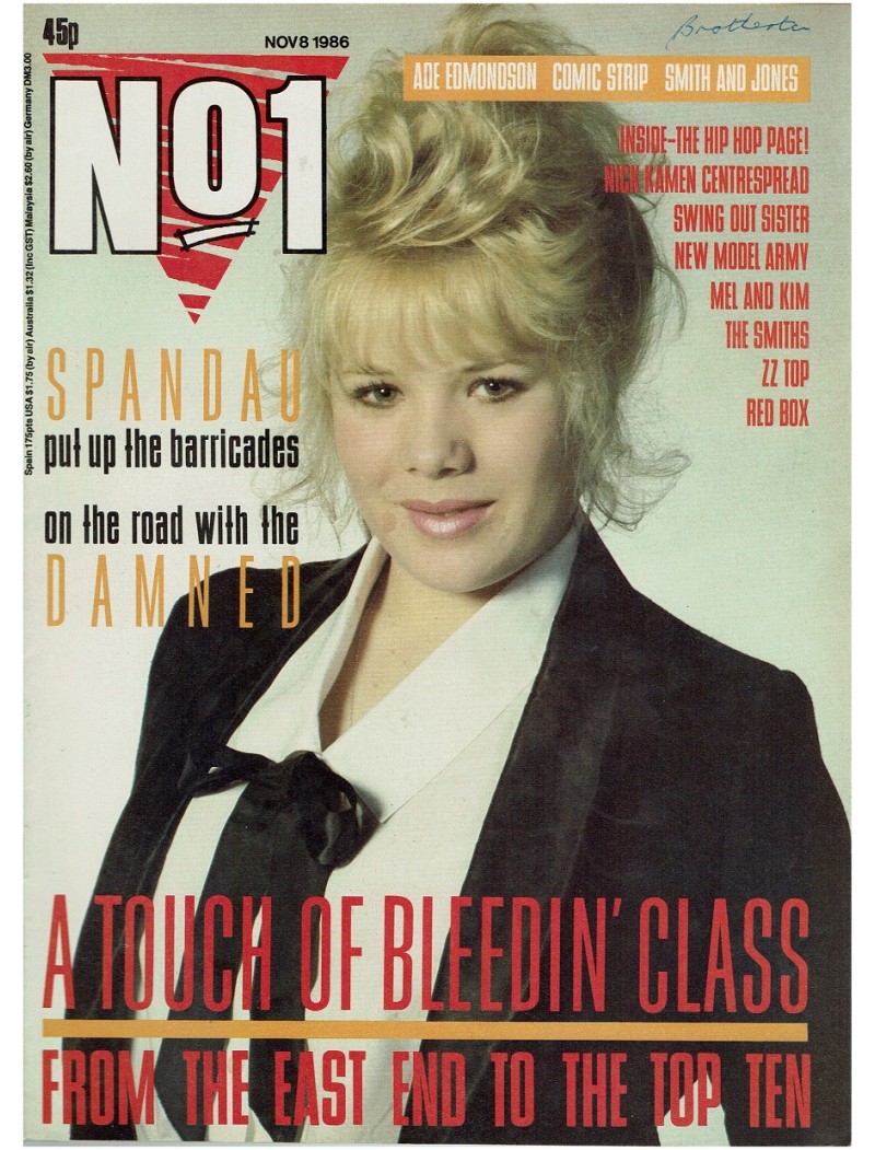 Number One Magazine - 1986 08/11/86