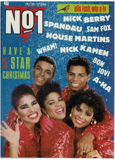 Number One Magazine - 1986 20/12/86
