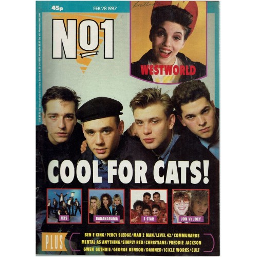 Number One Magazine 1987 28th February 1987