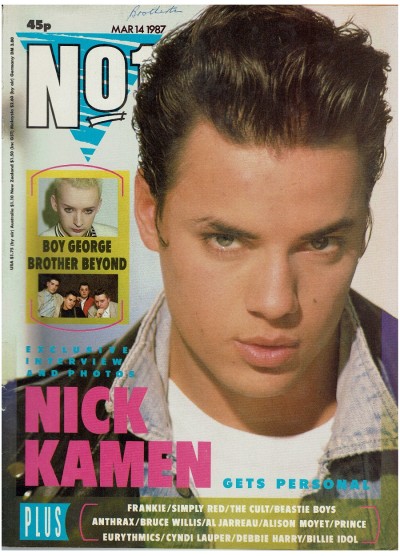 Number One Magazine - 1987 14/03/87