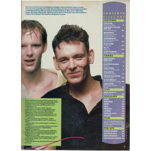 Number One Magazine 1987 25th April 1987 Five Star Madonna Beastie Boys Jon Bon Jovi