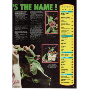Number One Magazine 11th July 1987 Terence Trent Darby Aha Shakin Stevens