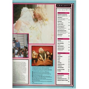 Number One Magazine 1987 15th August 1987 Whitney Houston Kim Wilde