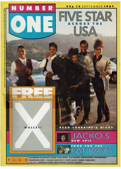Number One Magazine - 1987 12/09/87