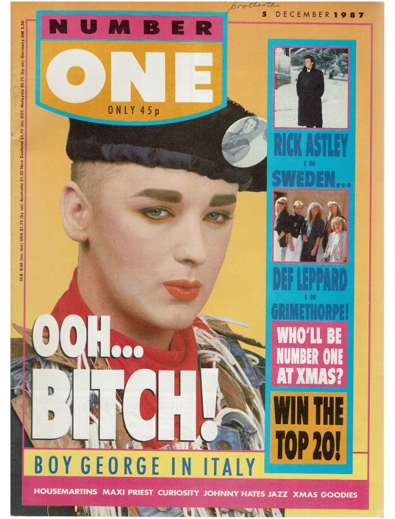 Number One Magazine - 1987 05/12/87