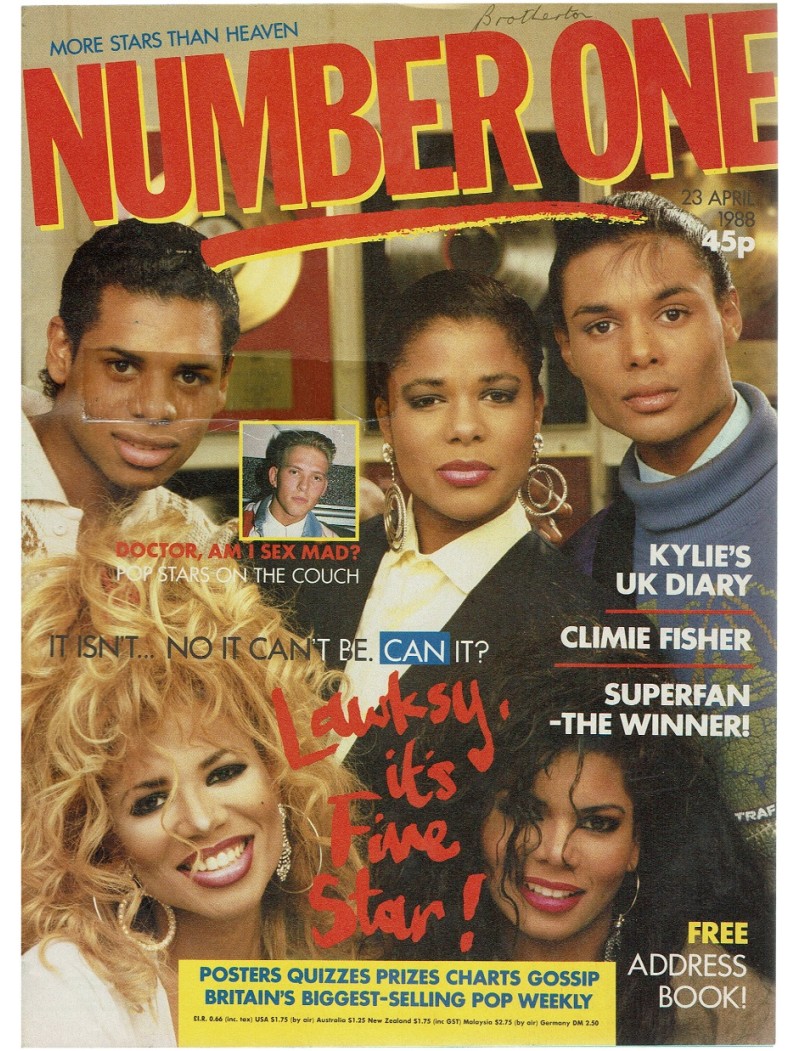 Number One Magazine - 1988 23/04/1988