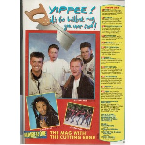 Number One Magazine 2nd July 1988 Phillip Schofield Carol Decker