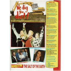 Number One Magazine 9th July 1988 Kylie Minogue Michael Jackson