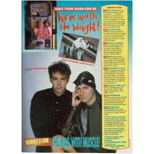 Number One Magazine 1988 23rd July 1988 Patsy Kensit Pet Shop Boys