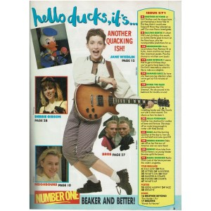 Number One Magazine 27th August 1988 Brother Beyond Neighbours