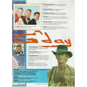 Number One Magazine 30th January 1988 Bros Debbie Gibson Belinda Carlisle