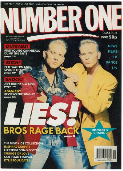 Number One Magazine - 1990 10/03/1990