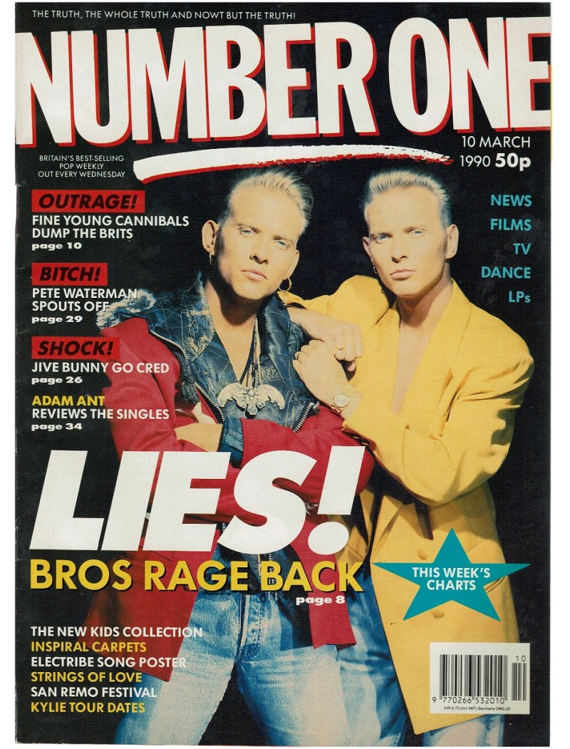 Number One Magazine - 1990 10/03/1990