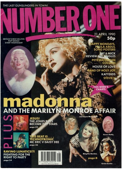 Number One Magazine - 1990 21/04/1990