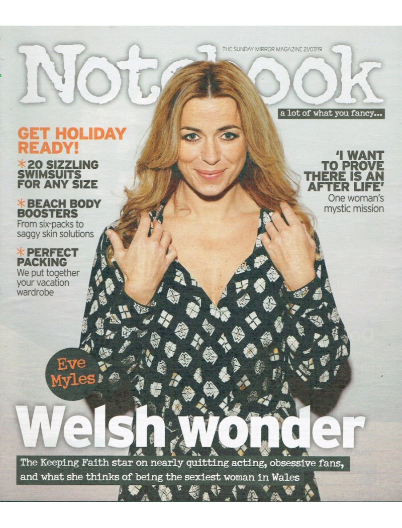 Notebook Magazine 21st July 2019 Eve Myles Notebook Magazine 21st July 2019 Eve Myles