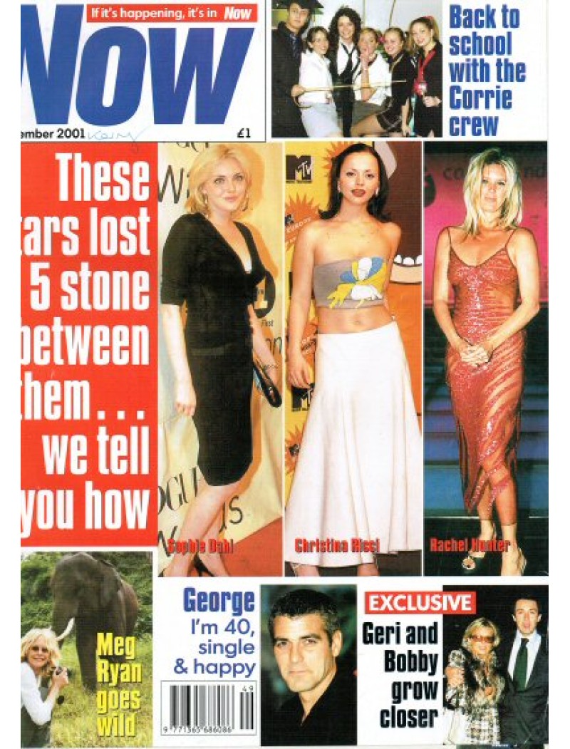 Now Magazine 5th December 2001 Now Magazine 5th December 2001