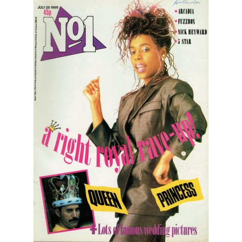 Number One Magazine 1986 26th July 1986 Princess Aha Bono Queen