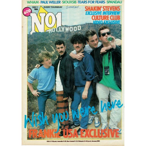 Number One Magazine - 1984 01/12/84 Frankie Goes to Hollywood