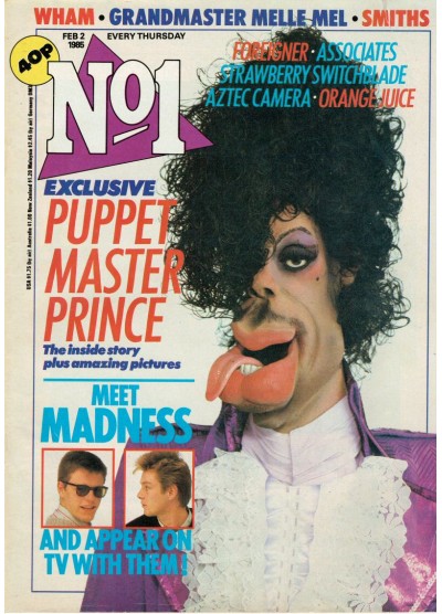 Number One Magazine - 1985 02/02/85 Prince
