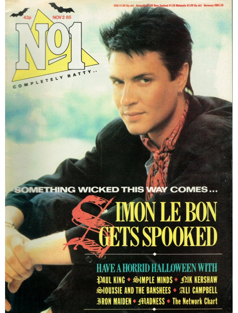 Number One Magazine - 1985 02/11/85 Simon Le Bon