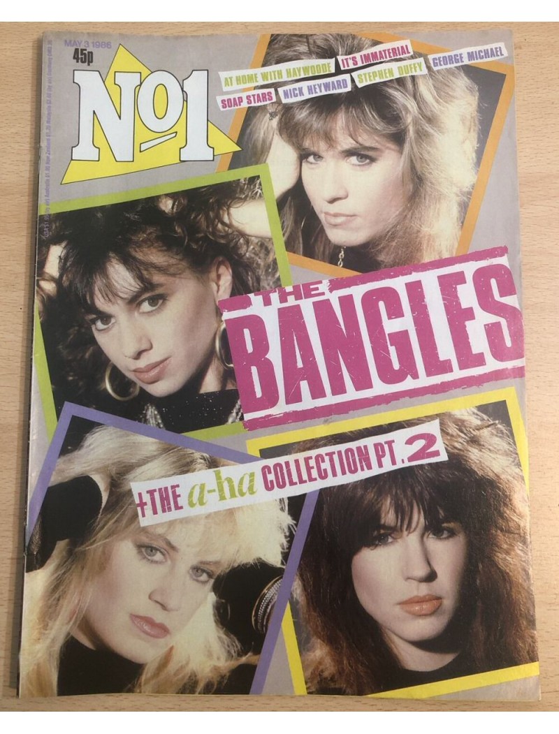 Number One Magazine - 1986 03/05/86 The Bangles Number One Magazine - 1986 03/05/86 The Bangles