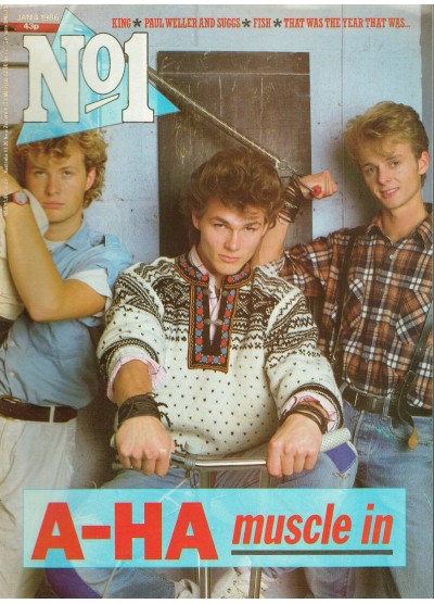 Number One Magazine - 1986 04/01/86 Aha