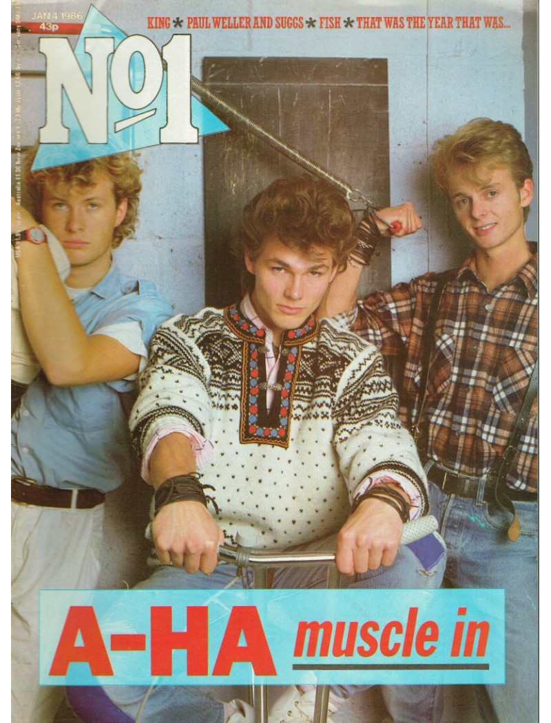 Number One Magazine - 1986 04/01/86 Aha