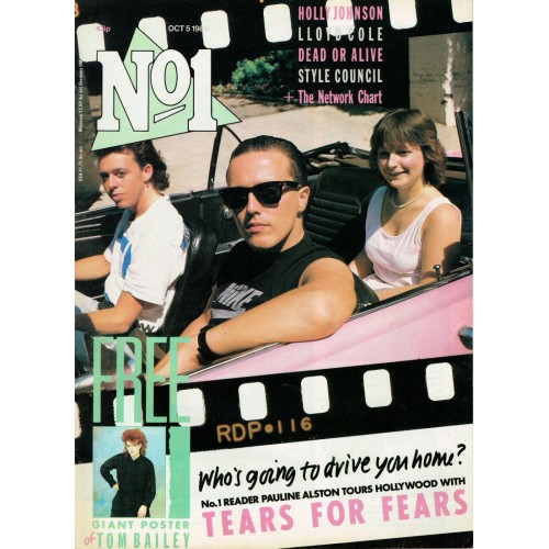 Number One Magazine - 1985 05/10/85 Tears for Fears