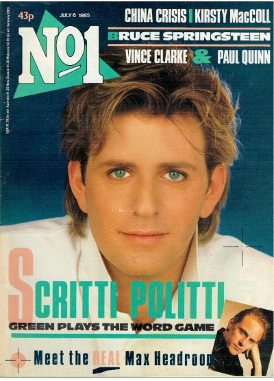 Number One Magazine - 1985 06/07/85 Scritti Politti