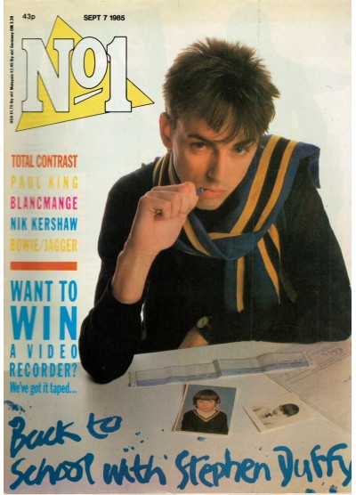 Number One Magazine - 1985 07/09/85 Stephen Duffy