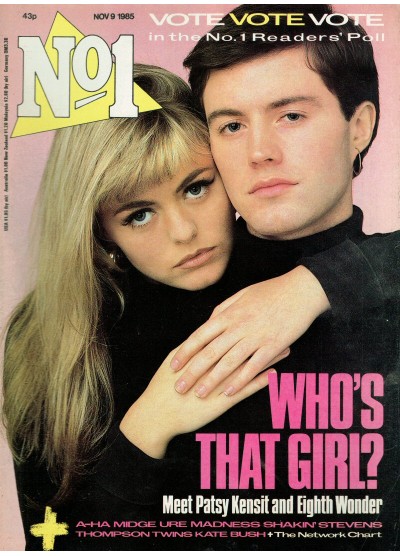 Number One Magazine - 1985 09/11/85 Patsy Kensit Eighth Wonder
