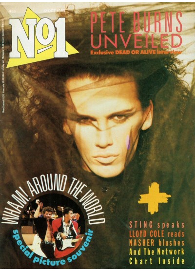 Number One Magazine - 1985 12/10/85 Pete Burns