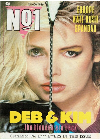 Number One Magazine - 1986 15/11/86