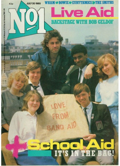 Number One Magazine - 1985 20/07/85 Live Aid